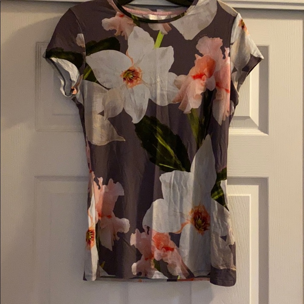 Ted Baker London Floral Top size 2